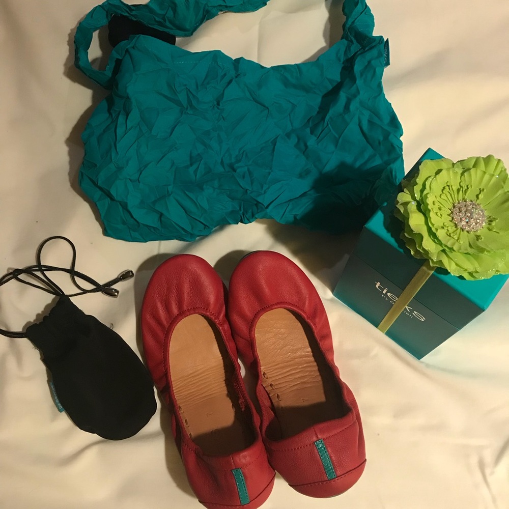 Tieks Cardinal Red Size 7.  $150 firm.